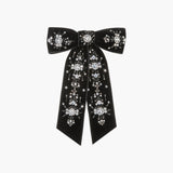 Jennifer Behr - Kassia Bow Barrette -- Jet