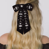 Jennifer Behr - Kassia Bow Barrette -- Jet