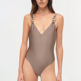 Simkhai - Regan Satin One Piece