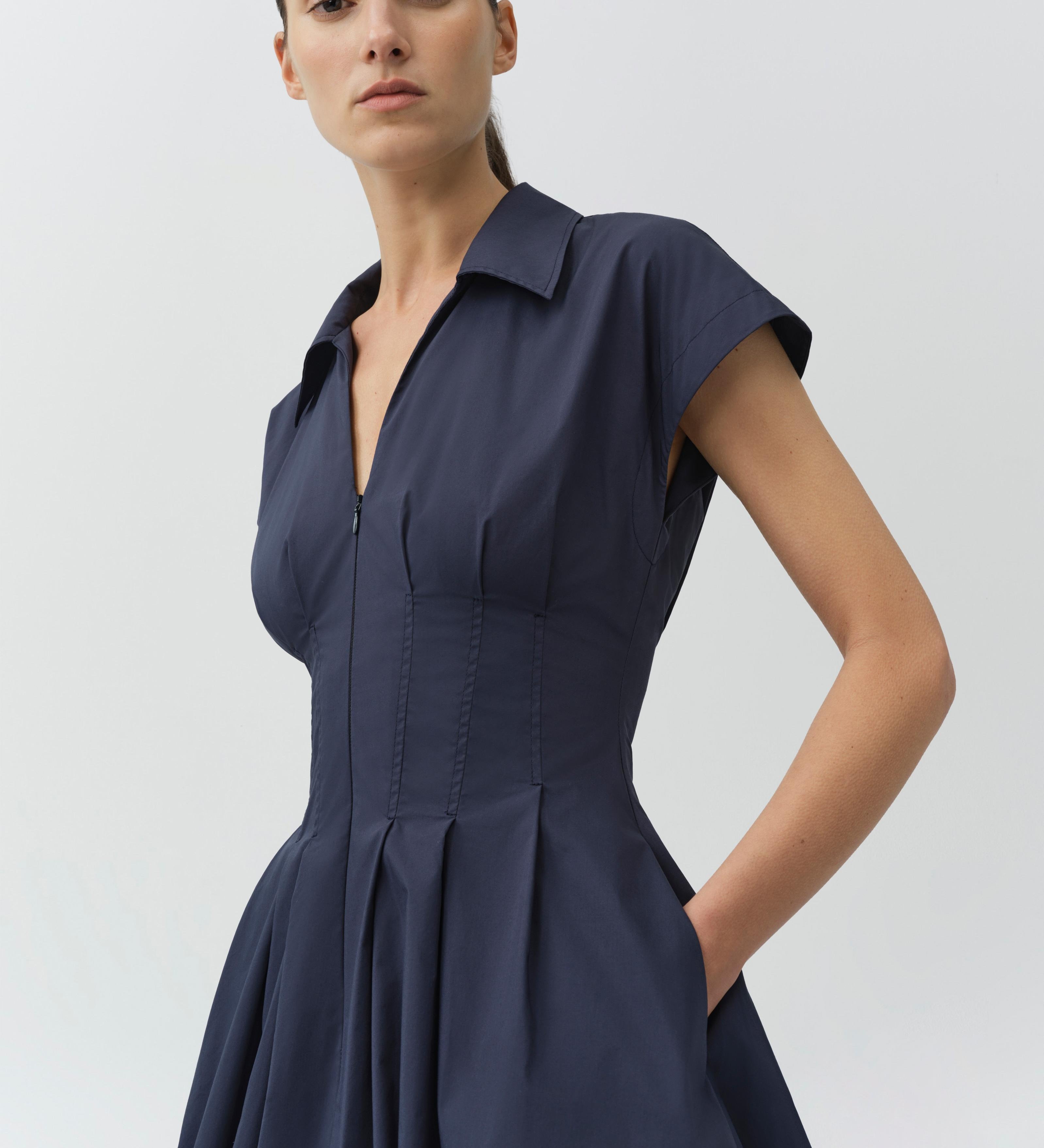 Simkhai - Lirinne Cotton Bubble Mini Dress