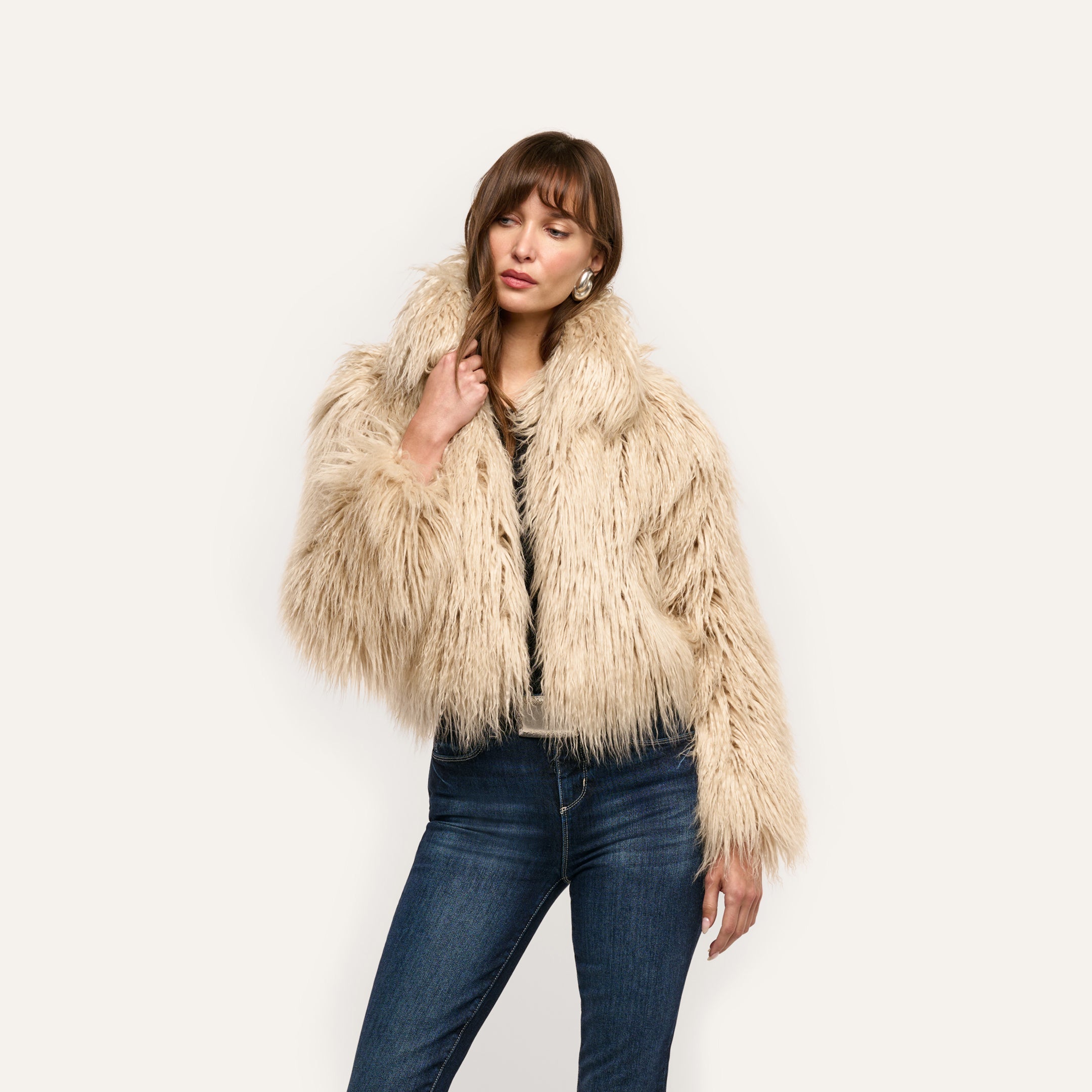 L'AGENCE - Fenella Faux Fur Coat