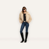 L'AGENCE - Fenella Faux Fur Coat