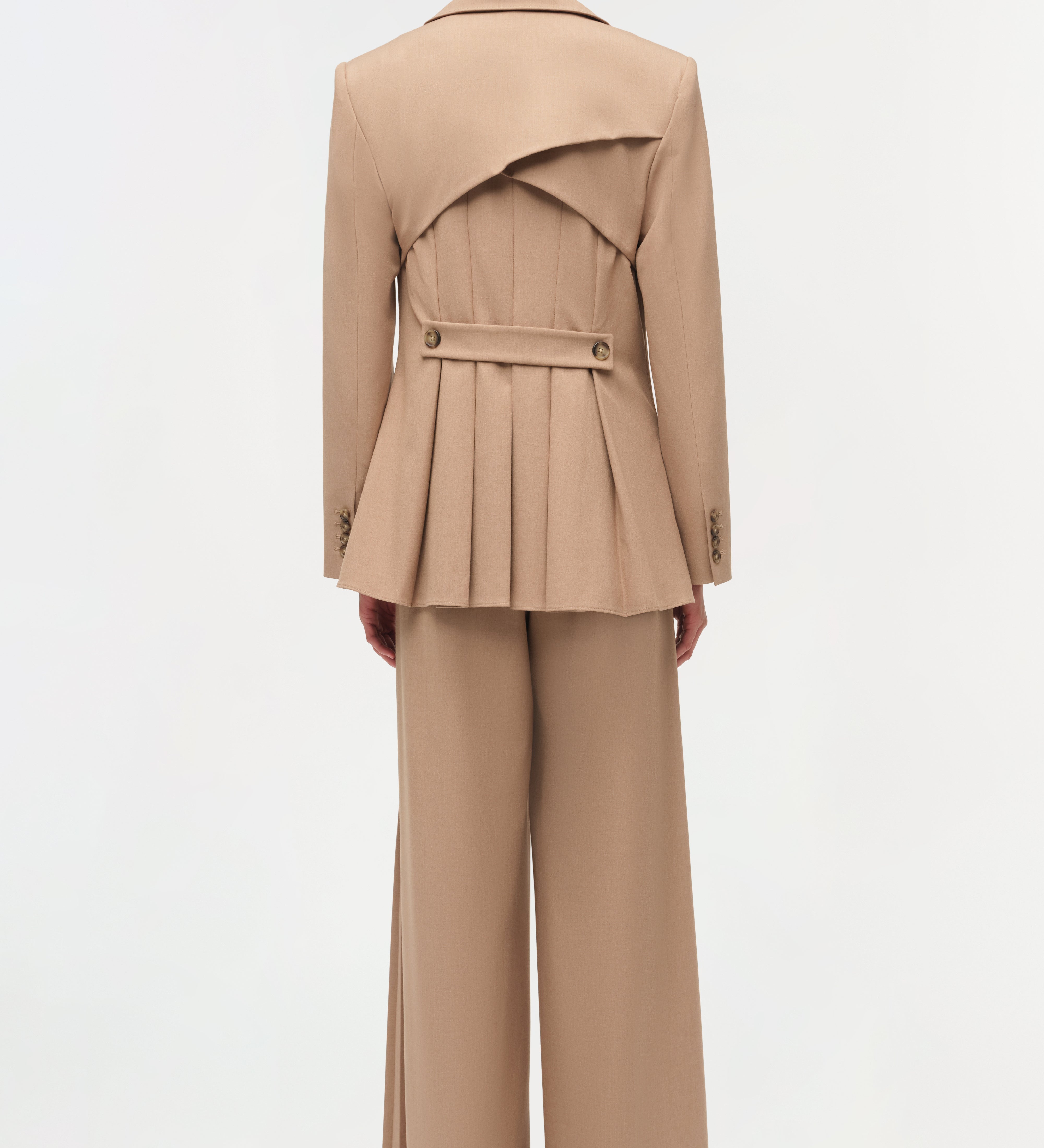 Simkhai - Moren Pleated Back Blazer