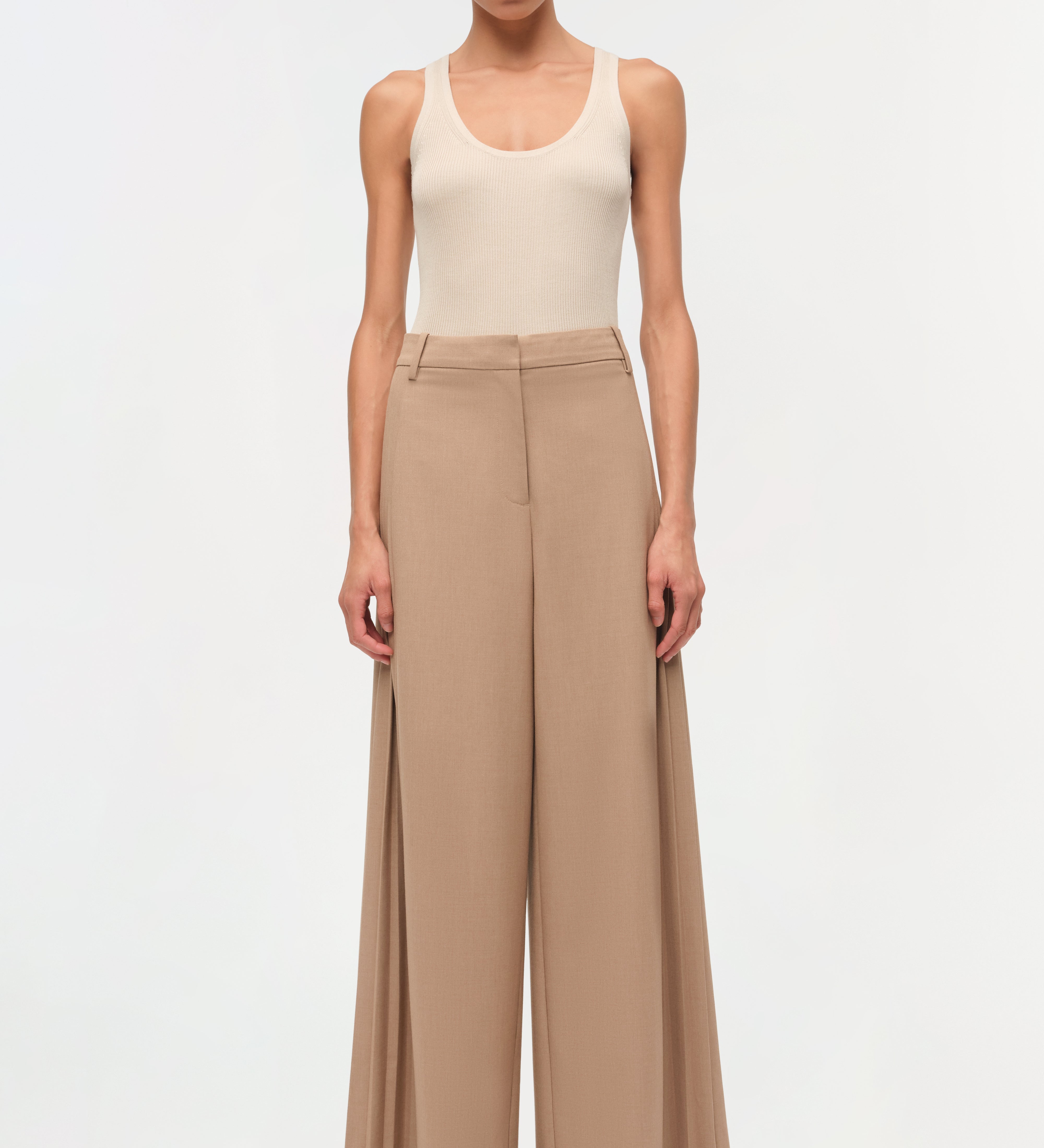 Simkhai - Romy Pleated Suiting Pant