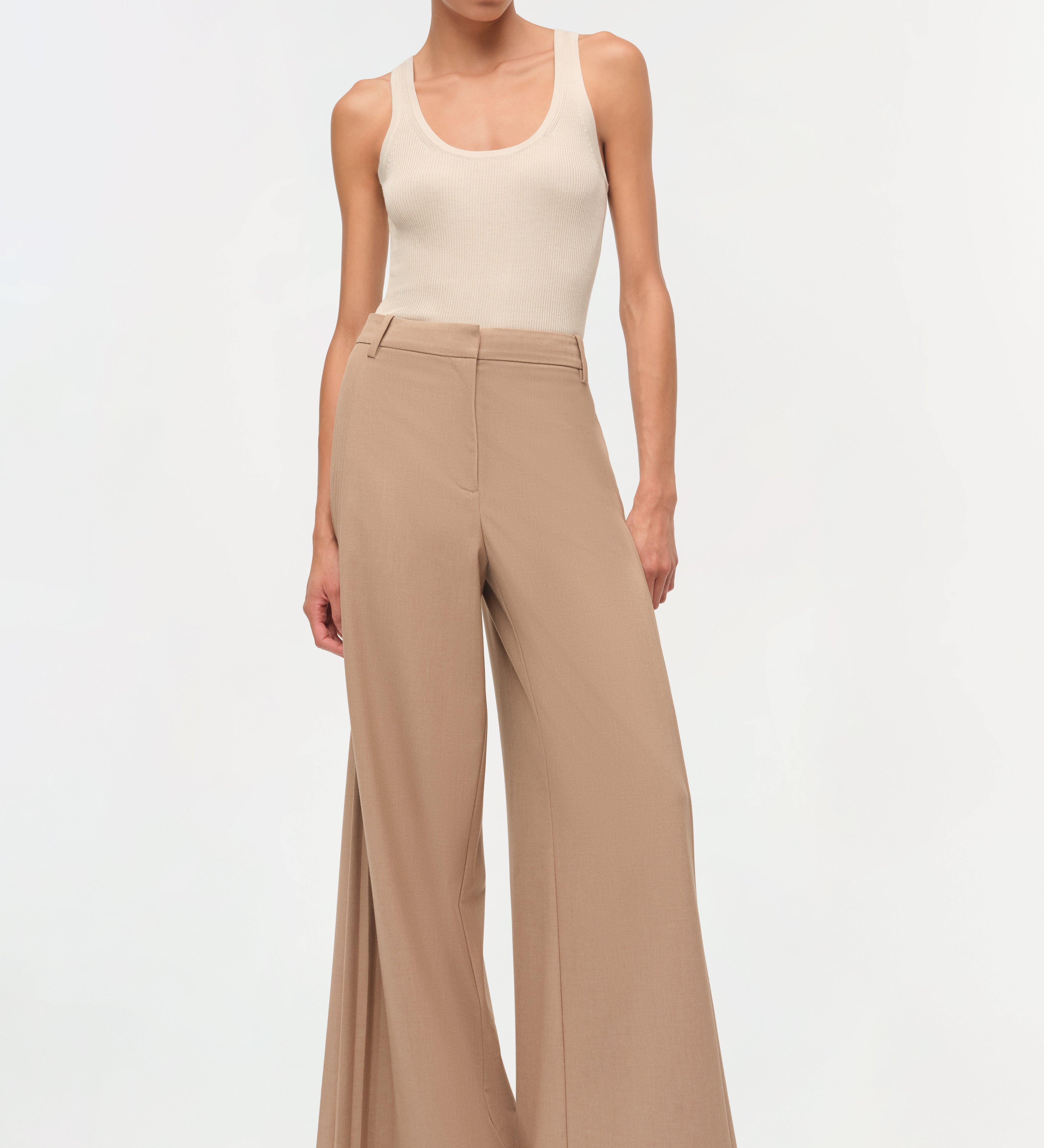 Simkhai - Romy Pleated Suiting Pant