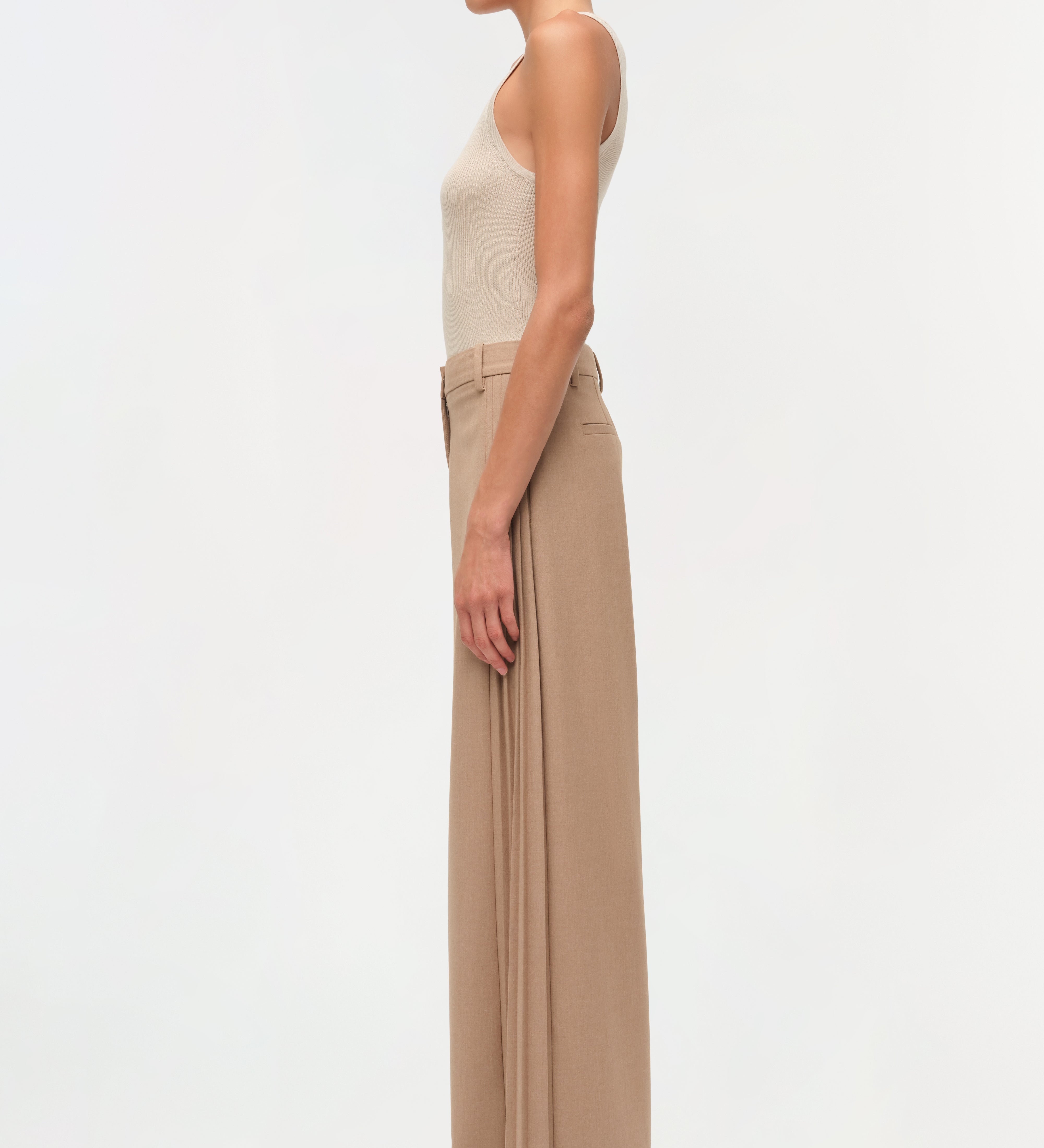 Simkhai - Romy Pleated Suiting Pant