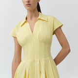 Simkhai - Lirinne Cotton Bubble Mini Dress