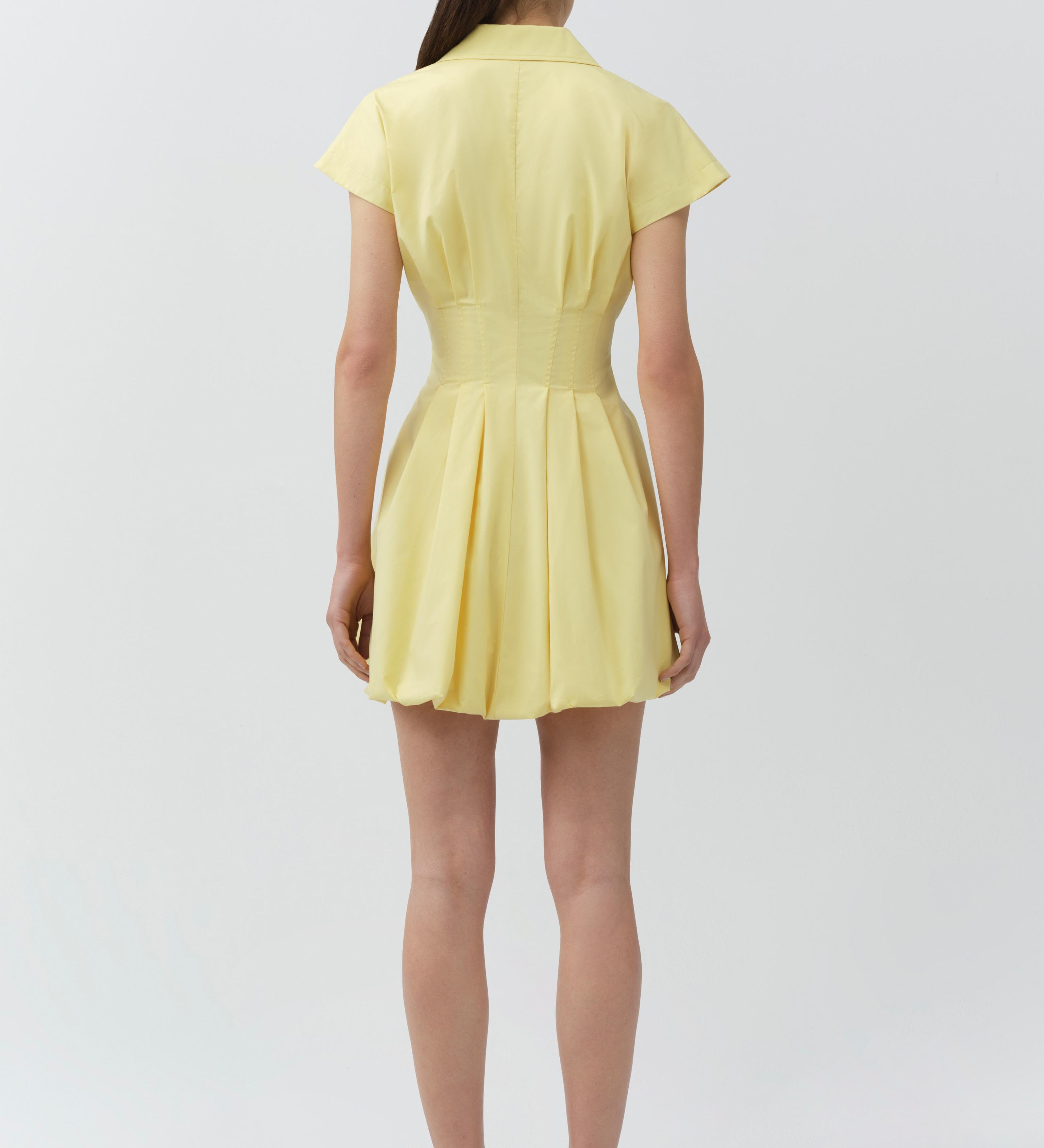 Simkhai - Lirinne Cotton Bubble Mini Dress