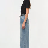 Simkhai - Willoughby Denim Straight Crop Pant
