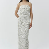 Simkhai - Serafina Strapless Embellished Gown