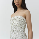 Simkhai - Serafina Strapless Embellished Gown