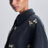 Simkhai - Katya Embellished Wool Jacket