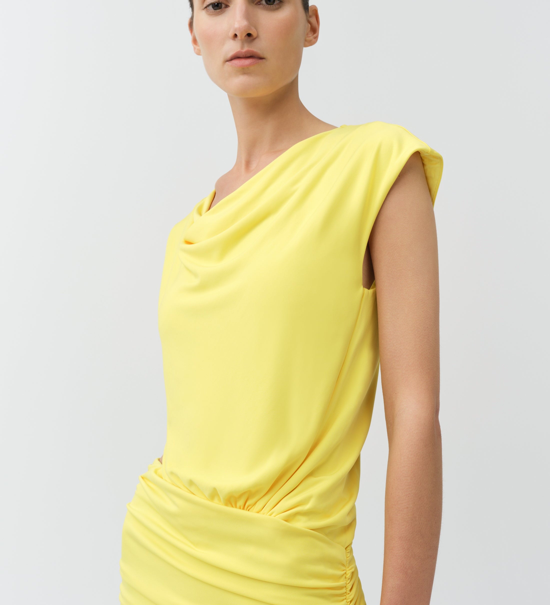 Simkhai - Nyla Draped Jersey Mini Dress