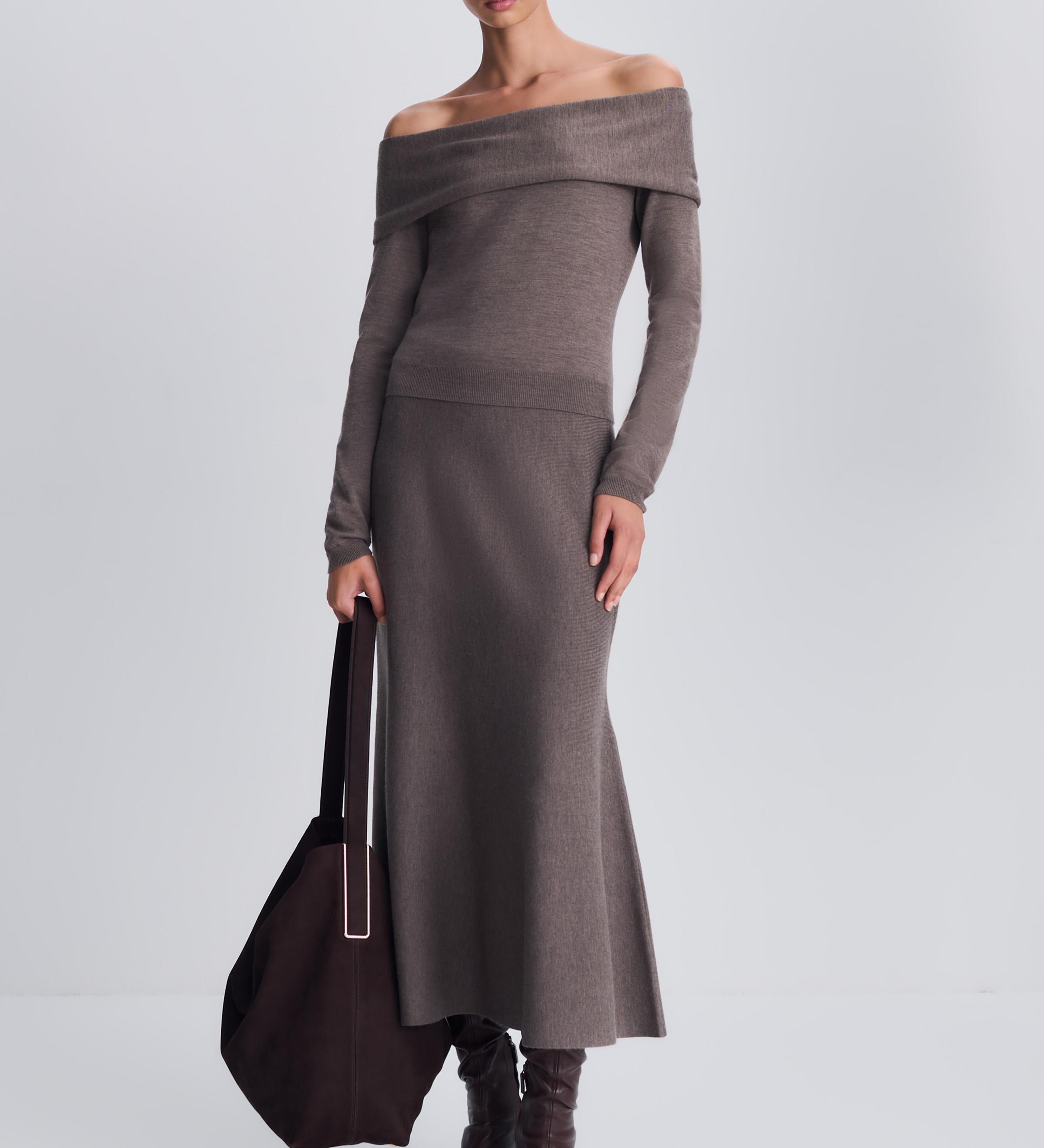 Simkhai - Delphia Off - Shoulder Merino Wool Sweater
