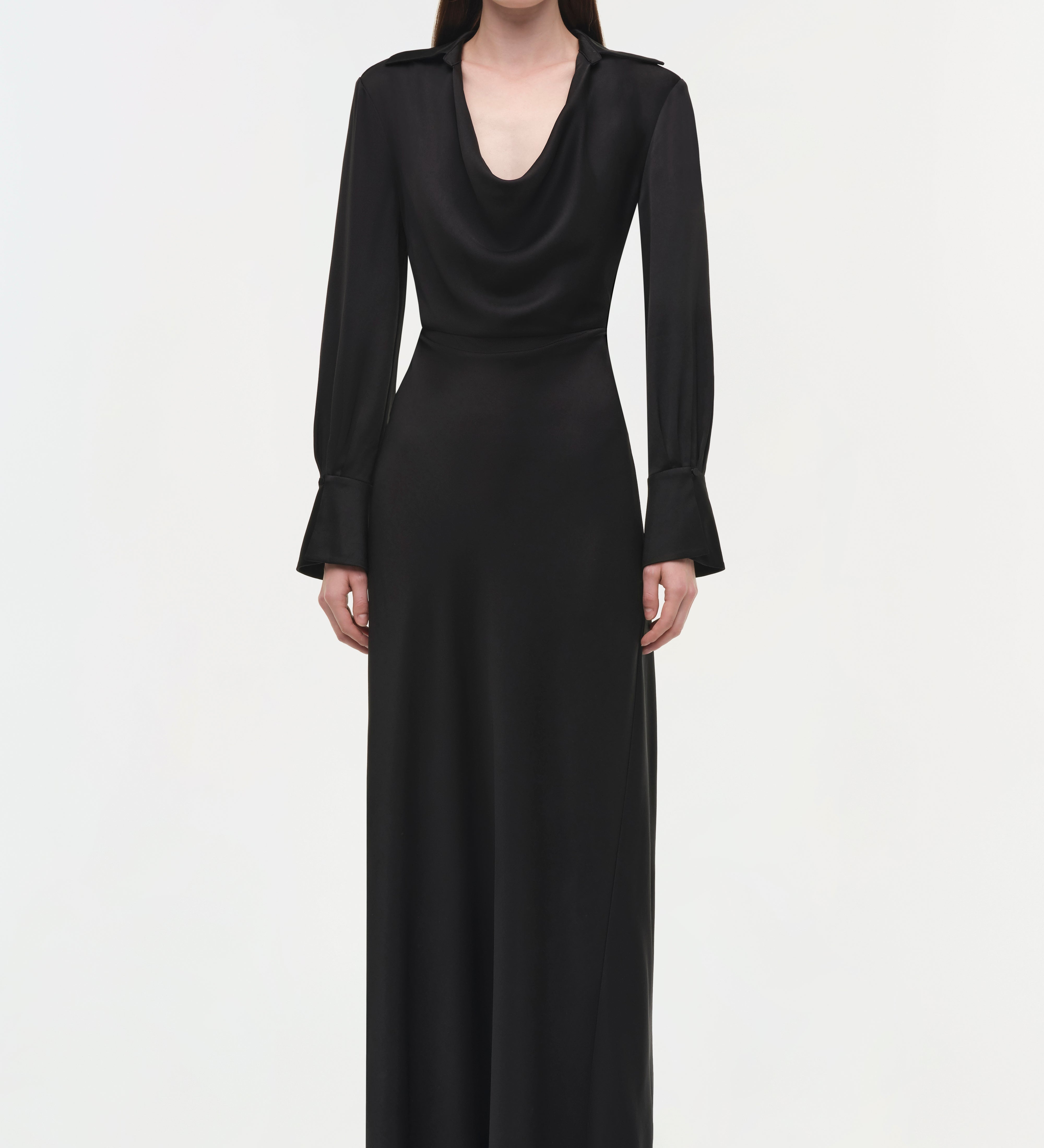 Simkhai - Adelle Draped Satin Gown