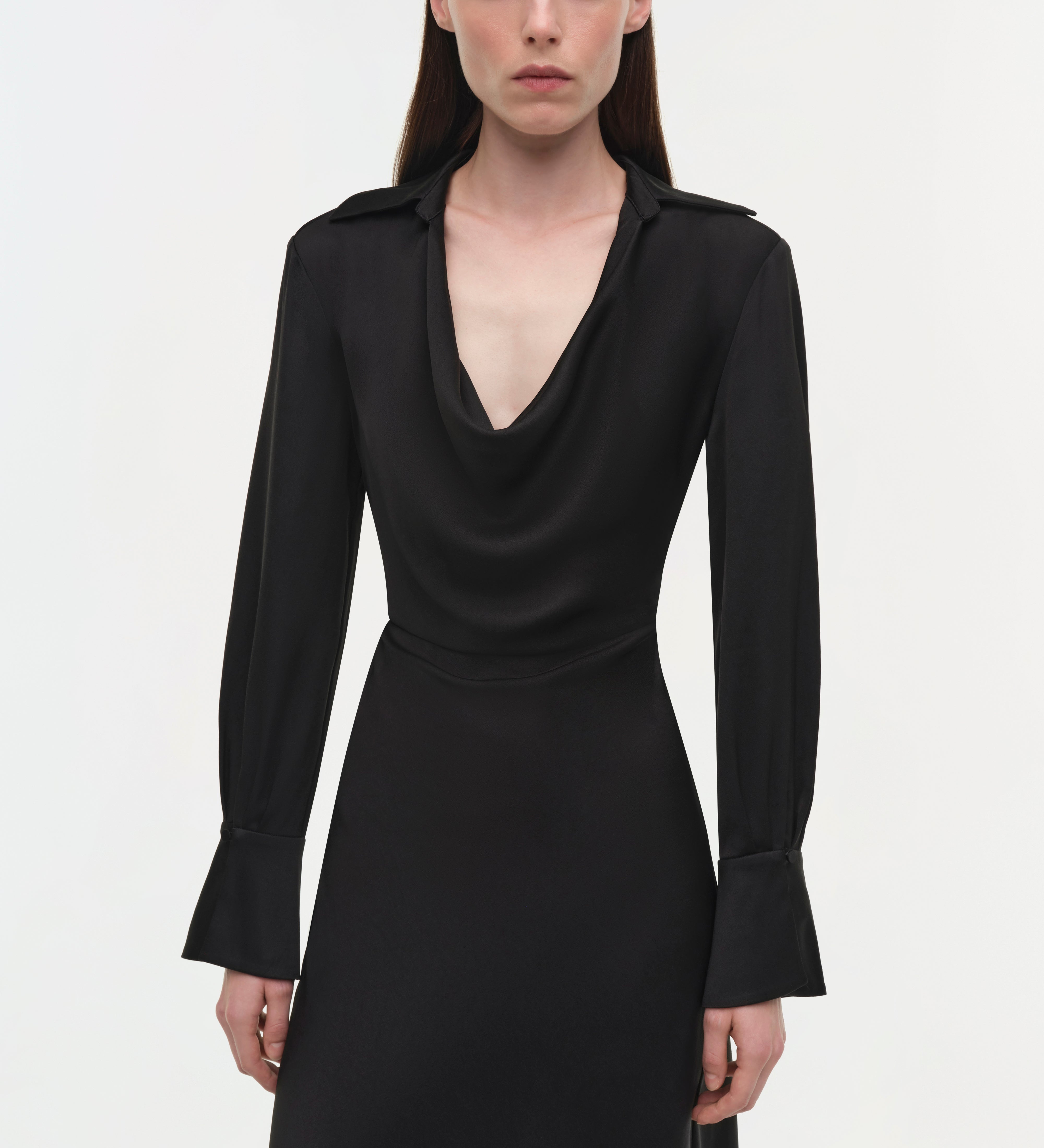 Simkhai - Adelle Draped Satin Gown