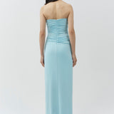 Simkhai - Emma Strapless Draped Jersey Bustier Gown