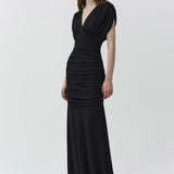 Simkhai - Norvelle Draped Jersey Gown