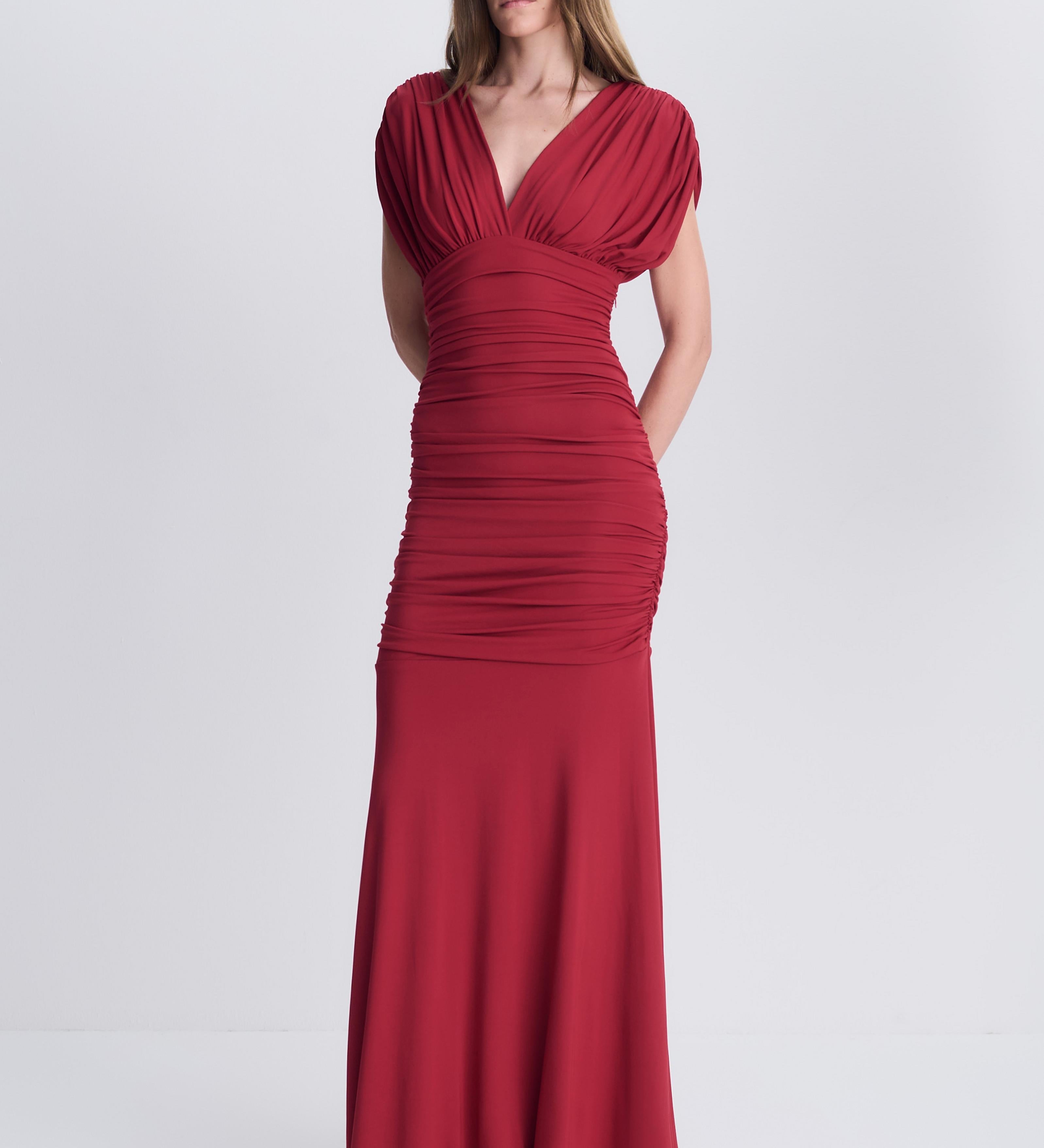 Simkhai - Norvelle Draped Jersey Gown