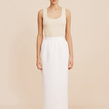Posse - BONNIE PENCIL SKIRT - IVORY