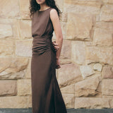 Faithfull - Adelia Maxi Dress Bistre - Final Sale