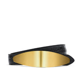 L'AGENCE - Maroux Croc - Embossed Leather Belt