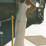 Faithfull - Clove Trouser White - Final Sale