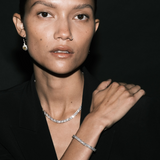 Dorsey - THEODORA RIVIÈRE BRACELET IN LAB WHITE SAPPHIRE