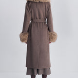 Simkhai - Kinsley Faux Fur Wool Coat