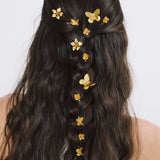 Jennifer Behr - Farasha Bobby Pin Set -- Gold