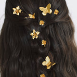 Jennifer Behr - Farasha Bobby Pin Set -- Gold