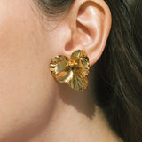 Jennifer Behr - Pansy Earrings -- Gold
