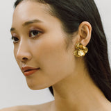 Jennifer Behr - Pansy Earrings -- Gold