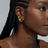 Jennifer Behr - Pansy Earrings -- Gold