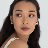 Jennifer Behr - Pansy Earrings -- Silver