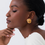 Jennifer Behr - Elaina Stud Earrings -- Gold