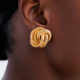 Jennifer Behr - Elaina Stud Earrings -- Gold
