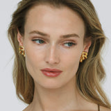 Jennifer Behr - Lennox Earrings -- Gold