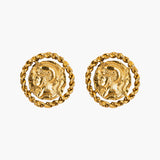Jennifer Behr - Augusta Earrings -- Gold