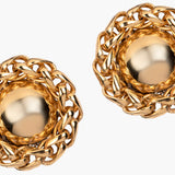 Jennifer Behr - Brooke Studs -- Gold