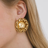 Jennifer Behr - Brooke Studs -- Gold