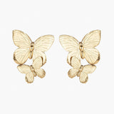 Jennifer Behr - Papillon Earrings -- Gold Post