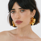 Jennifer Behr - Gladiolus Earrings -- Gold