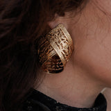 Jennifer Behr x Léanne Ansar Jeannine Earrings -- Gold