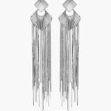 Jennifer Behr - Blythe Earrings -- Silver