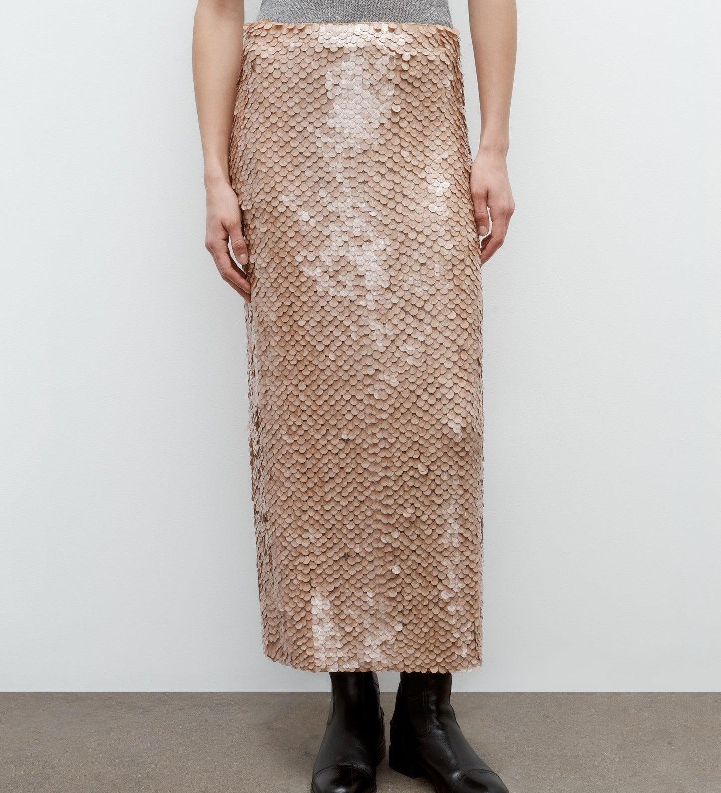 TWP - Gwyneth Skirt in Paillettes on Mesh
