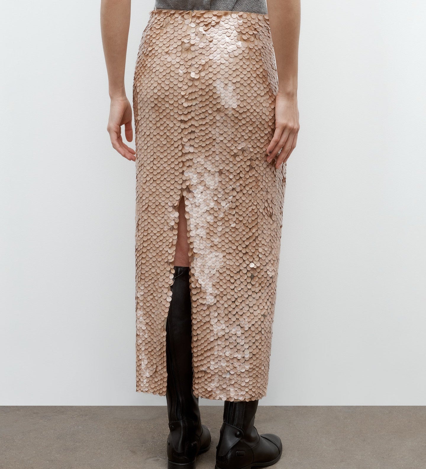 TWP - Gwyneth Skirt in Paillettes on Mesh