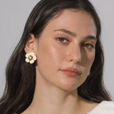 Jennifer Behr - Deb Earrings -- Champagne