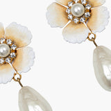 Jennifer Behr - Deborah Earrings -- Champagne