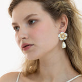 Jennifer Behr - Deborah Earrings -- Champagne